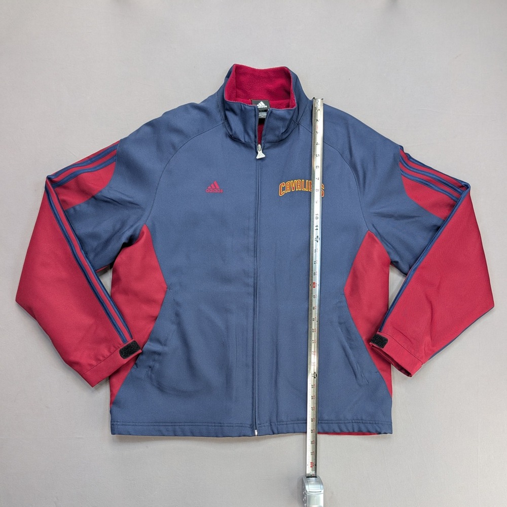 Adidas Cleveland Cavaliers Full Zip Fleece Lined Jacket - Picture 13 of 14
